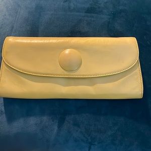 Hobo International Eden Leather chartreuse Clutch